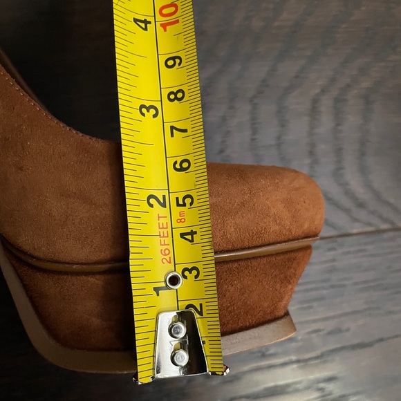 COPY - YSL Tribute Suede Leather Platform Pumps - Picture 9 of 11